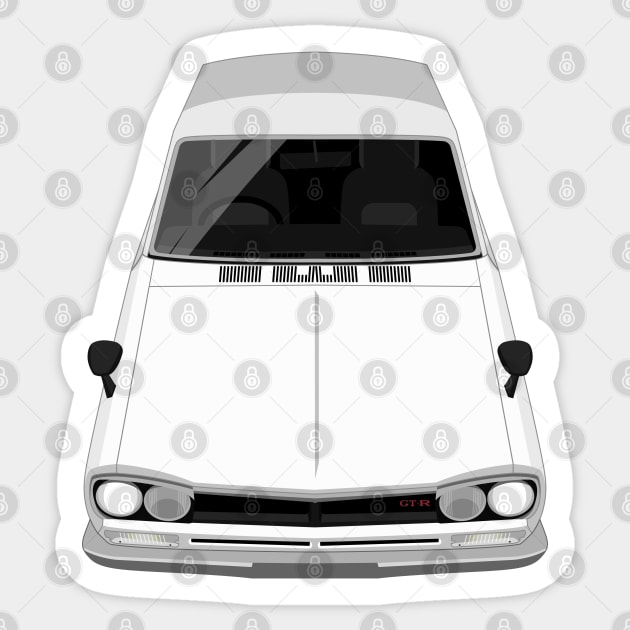 Skyline 2000 GTR C10 - White Sticker by jdmart